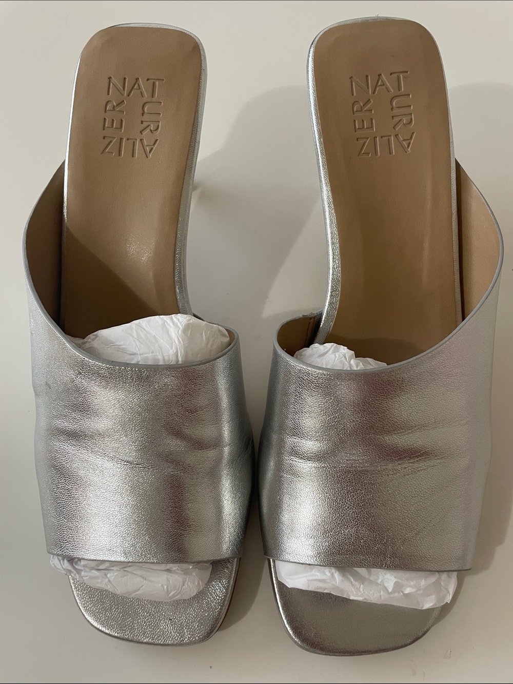 Naturalizer Silver Slide Mule Stacy